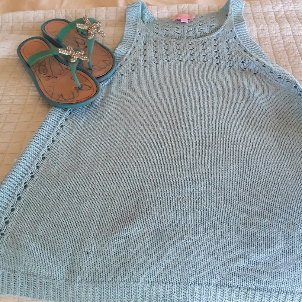 LILLY PULITZER knit crop top